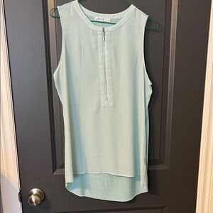 Ricki's Aqua Blue Sleeveless Blouse